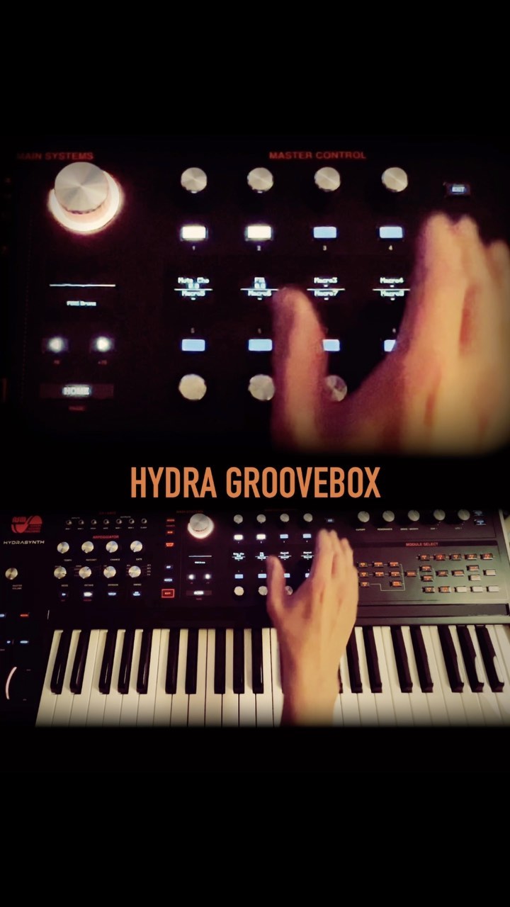 Hydrasynth Groovebox